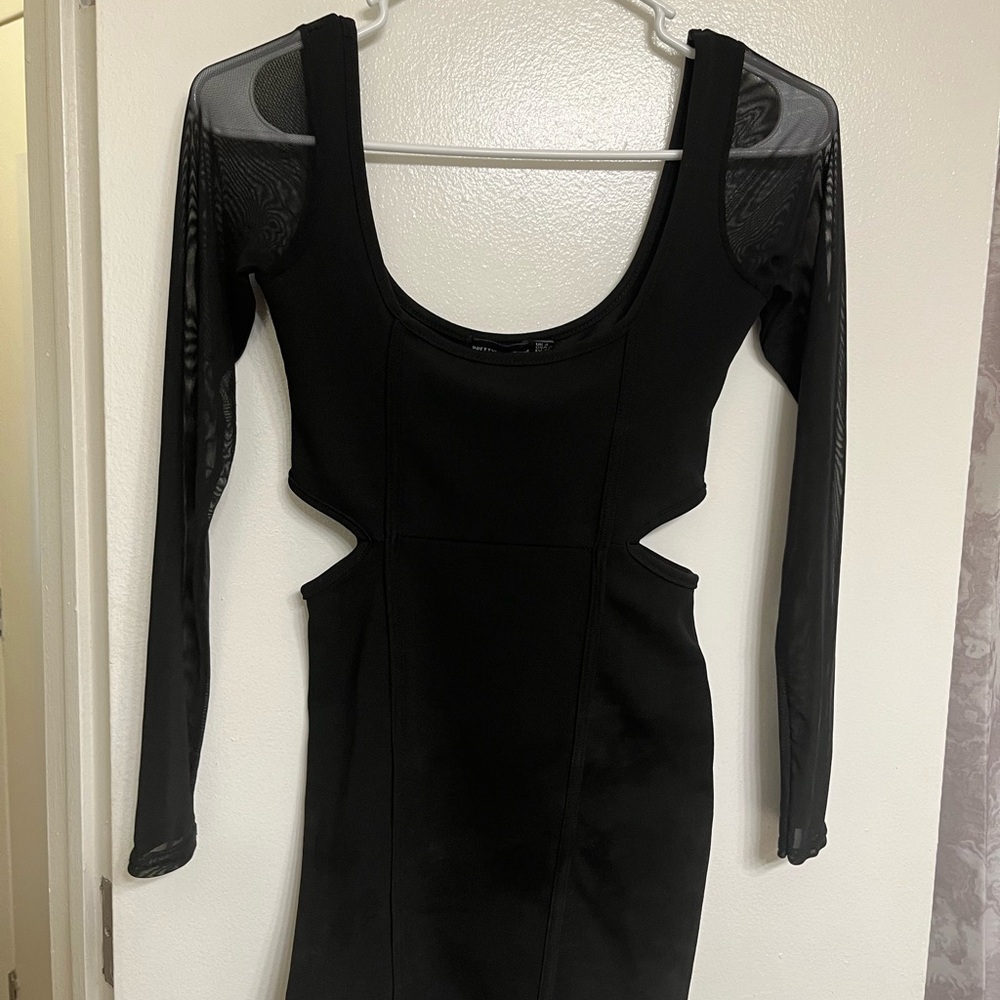 Black pretty little thing dress